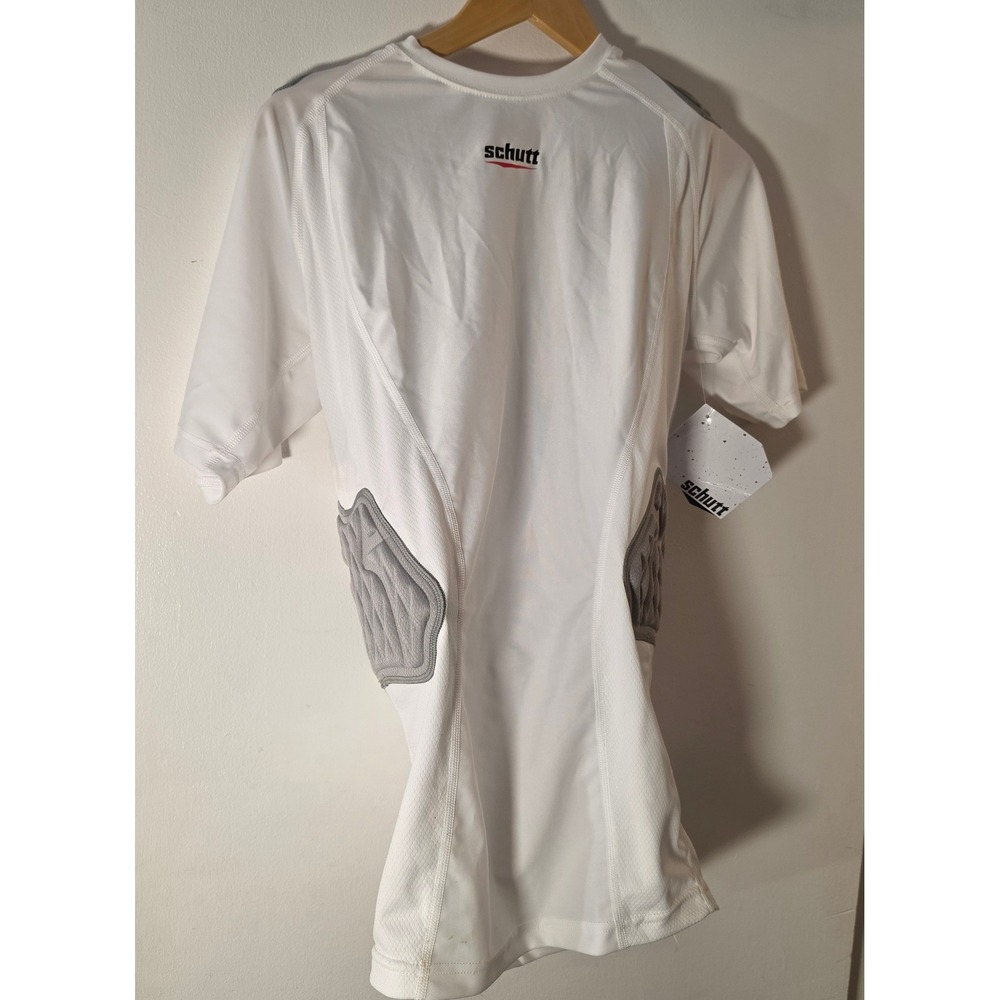 Schutt 5 Pad integrated Football Compression Shirt PaddedVarsity Medium M NWT